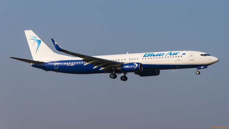 Blue Air relansează ruta București - Bacău, cu prețuri promoționale