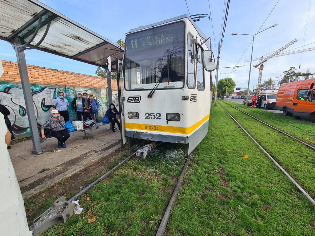 Accident Bucuresti Tramvai